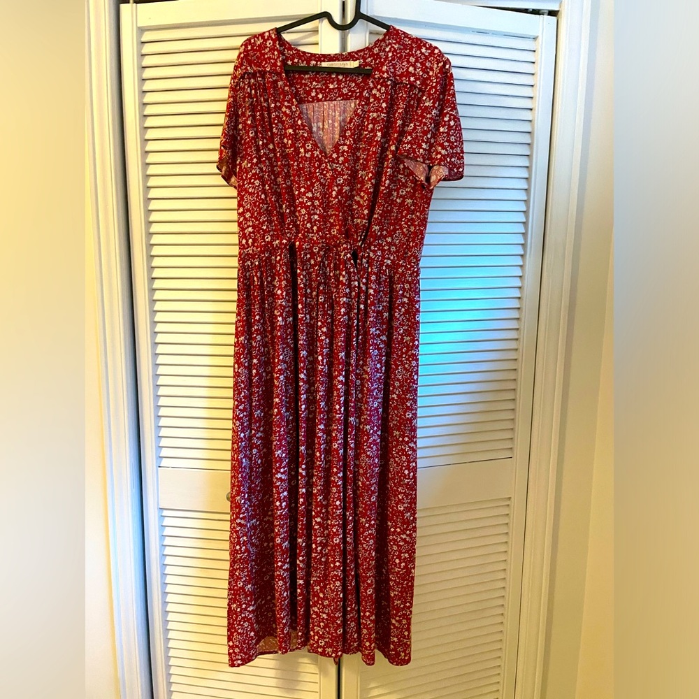 Christy Dawn Dawn dress in red floral